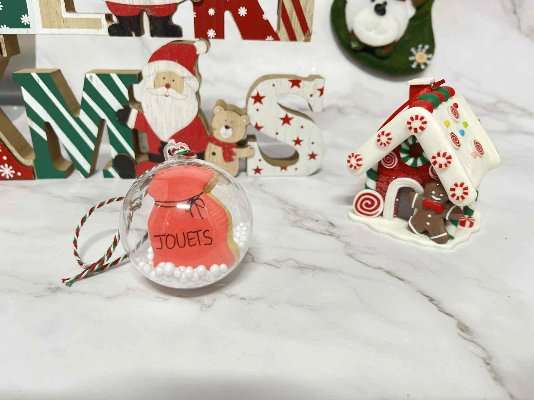 Mini-biscuits : Étiquettes, boules & cartes postales – Image 12