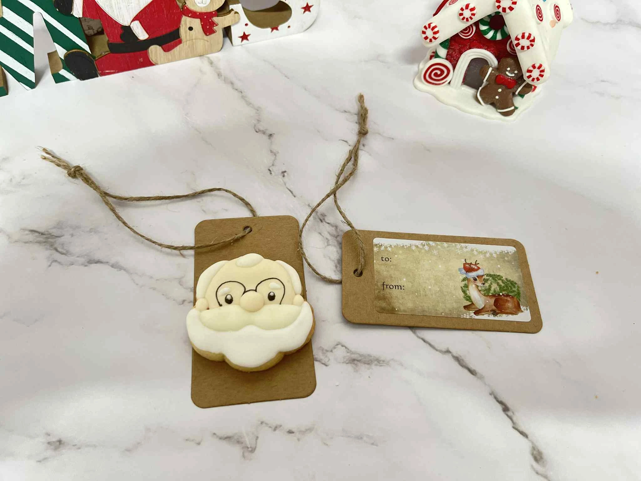 Mini-biscuits : Étiquettes, boules & cartes postales – Image 8