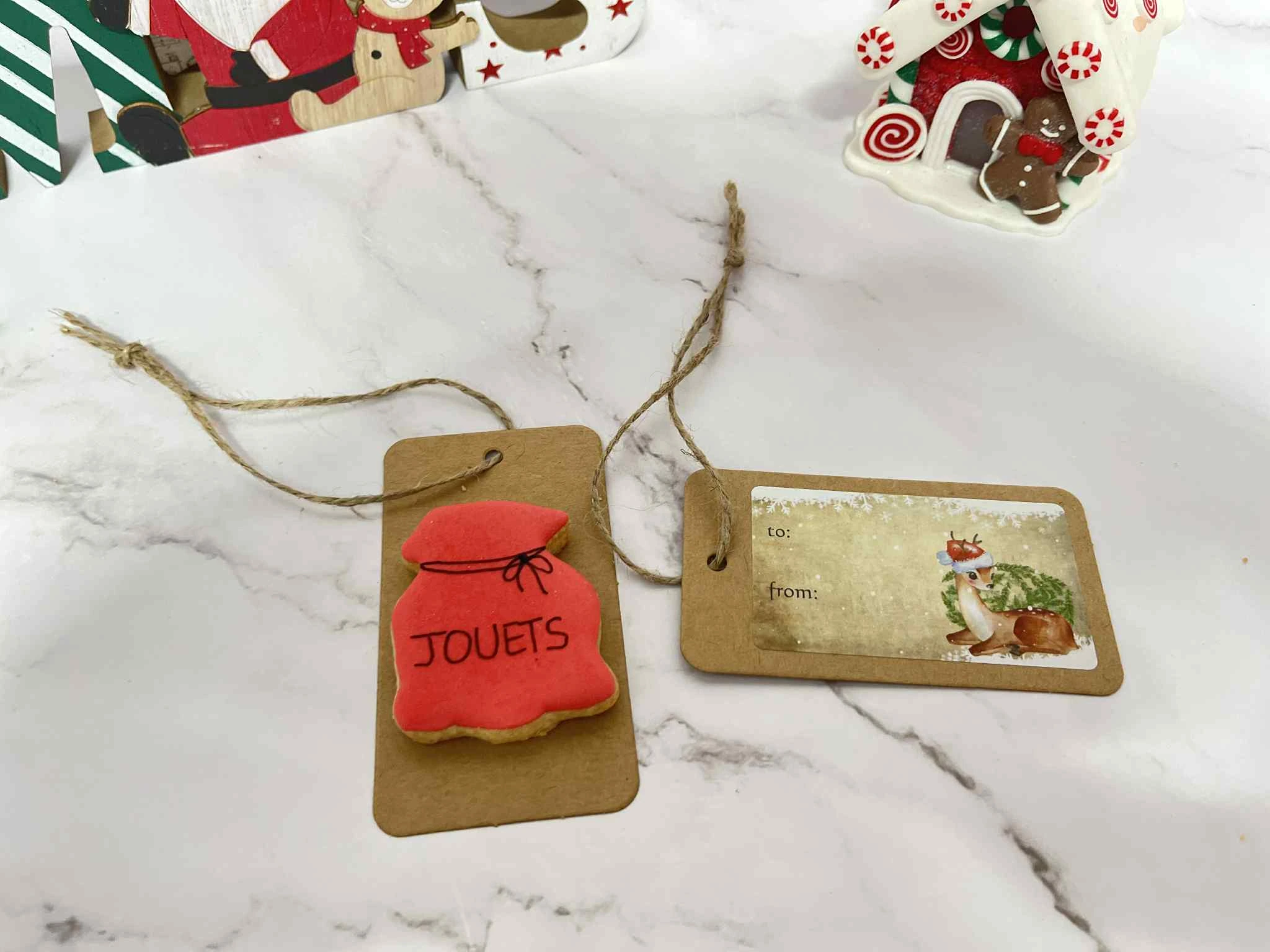 Mini-biscuits : Étiquettes, boules & cartes postales – Image 11