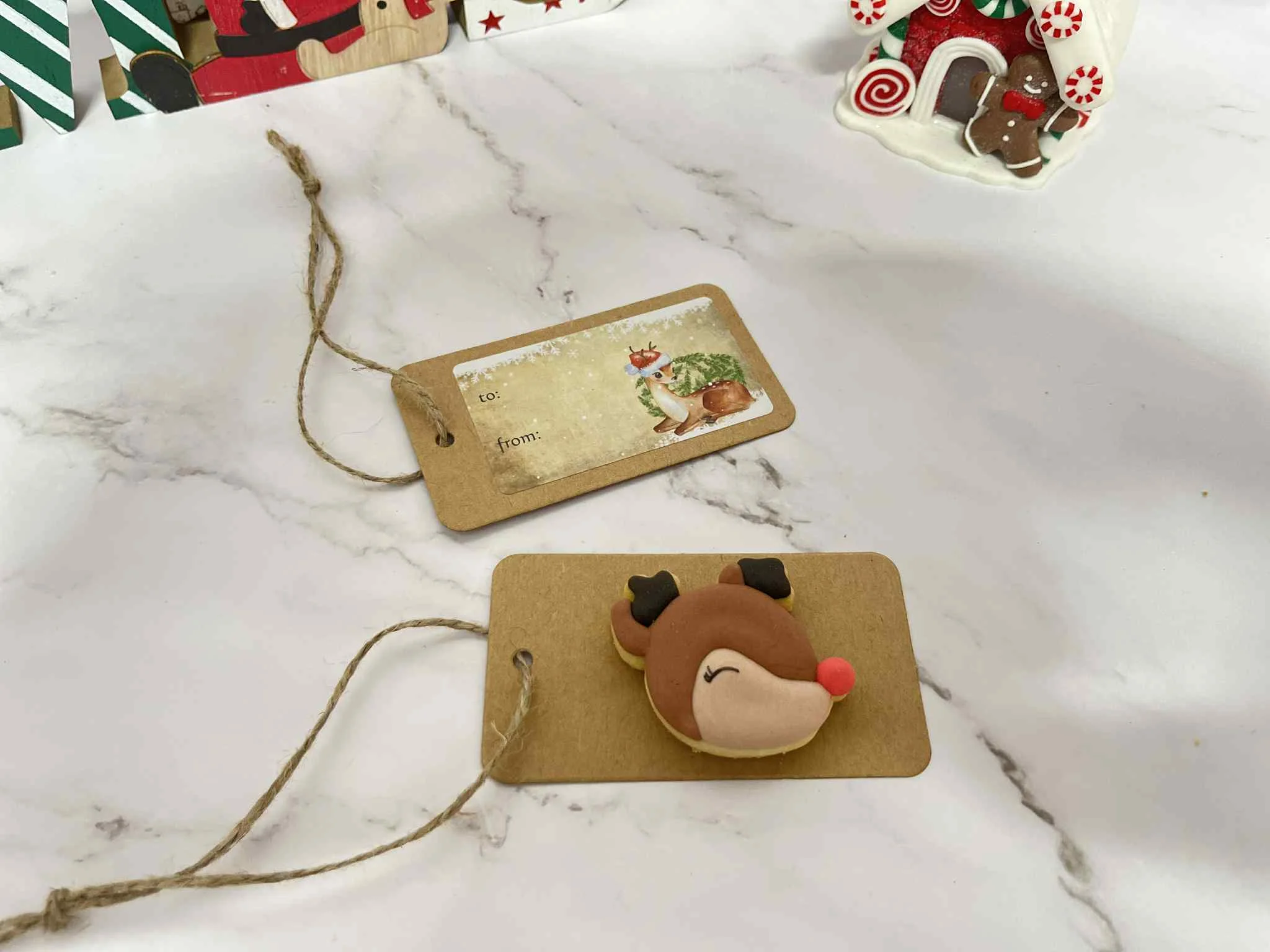 Mini-biscuits : Étiquettes, boules & cartes postales – Image 2